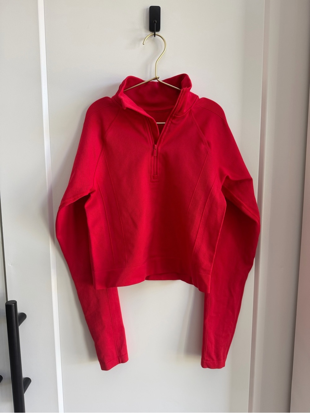 All in Motion Women’s Red Half-Zip Pullover Top